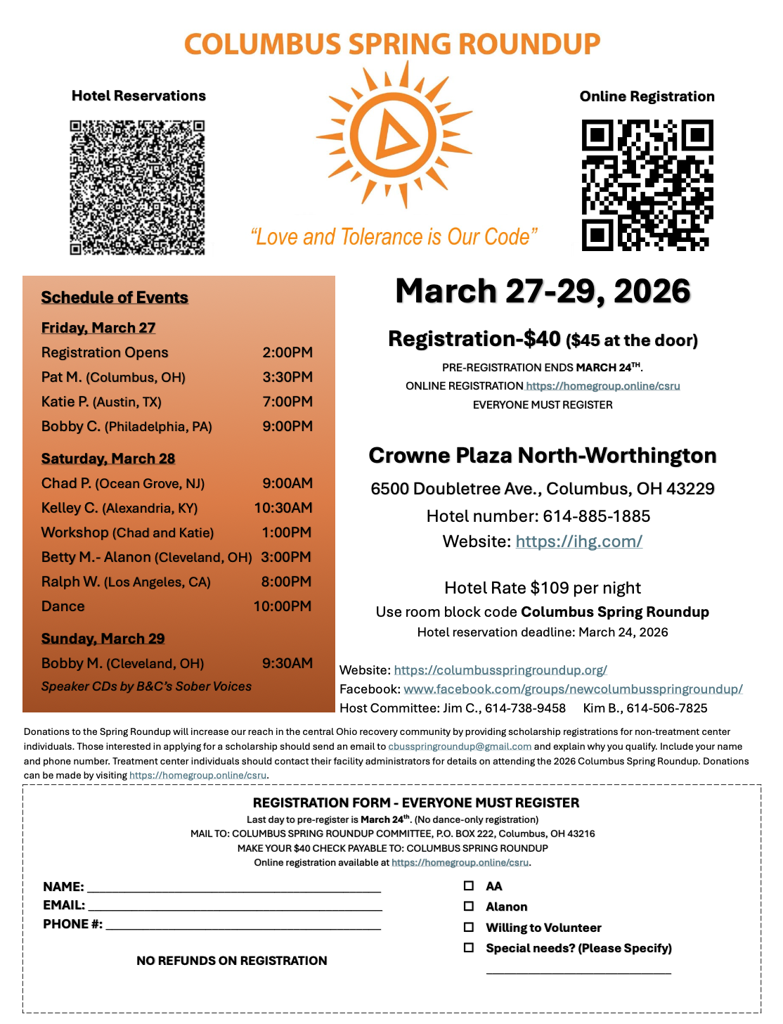 Home - Spring Roundup